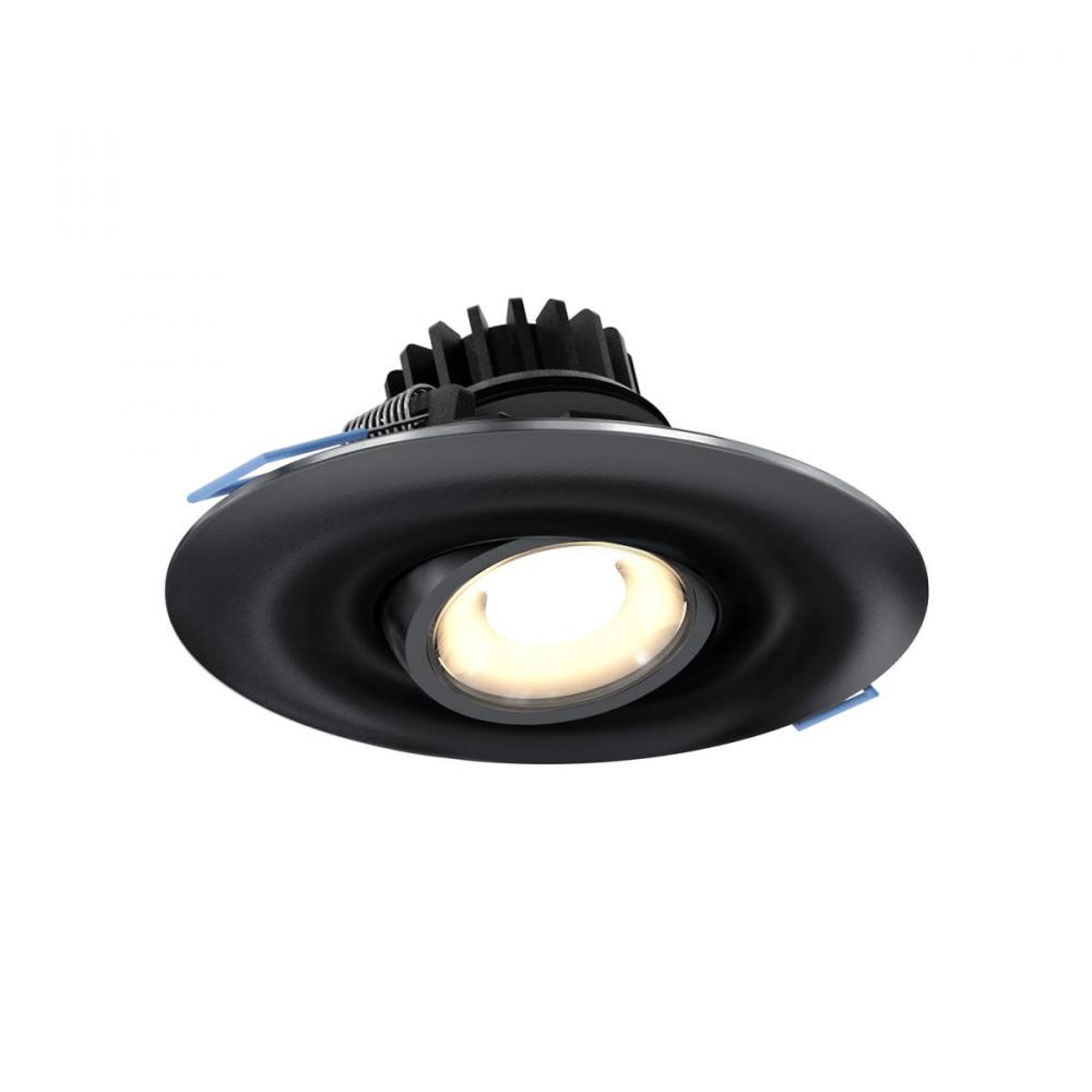 4 Inch Round Recessed LED Gimbal Light In 5CCT