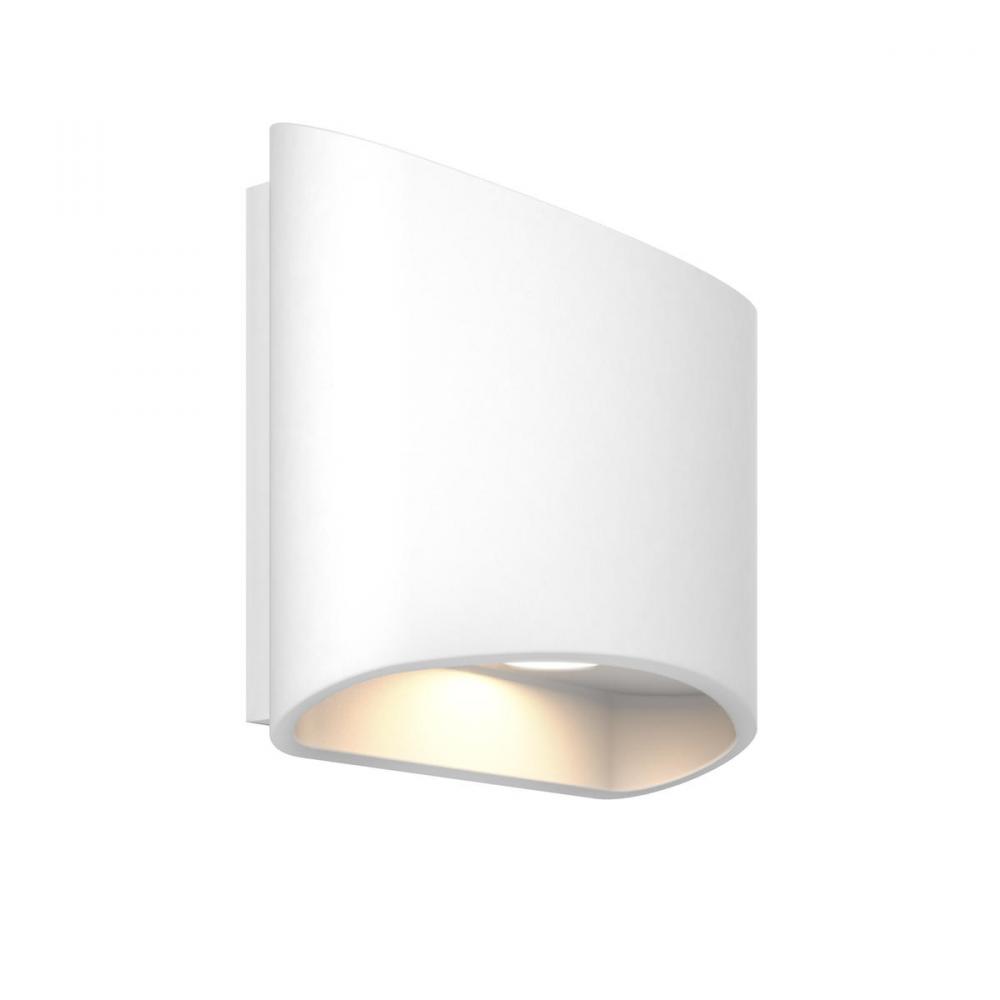 6 Inch Oval Up/Down LED Wall Sconce