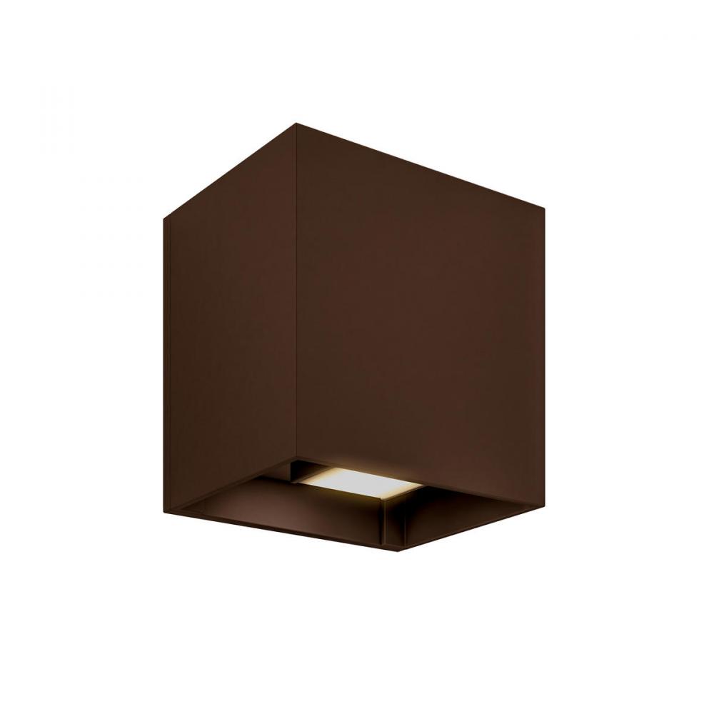 4 Inch Square Directional Up/Down LED Wall Sconce