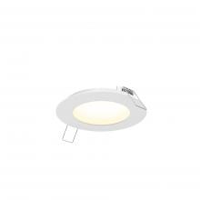 Dals 5004-FR-CC-V-WH - Multi CCT Slim Round Recessed 2 Hour Fire Rated - universal 120V-347V, 0-10V dimming