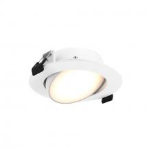 Dals GPN4-CC-V-WH - Multi CCT Round gimbal recessed light - universal 120V-347V, 0-10V dimming