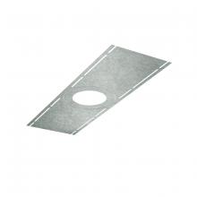 Dals RFP-23 - Universal Flat rough-in plate for 2 "& 3" recessed & regressed line