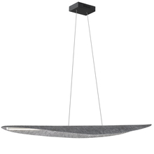 Dainolite PKN-4930HP-MB-500 - 30W Horiz Pendant, MB w/ GRY Felt Shade