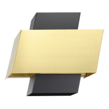 Eglo Canada 205839A - 1 LT Wall Light w/ a Black & Brushed Brass Finish