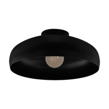 Eglo Canada 43637A - 1 LT Metal Dome Ceiling Light w/ Black Finish