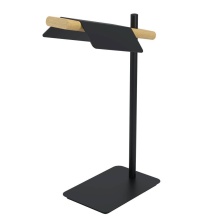 Eglo Canada 98837A - 1 LT LED Table Lamp with Black & Wood Finish