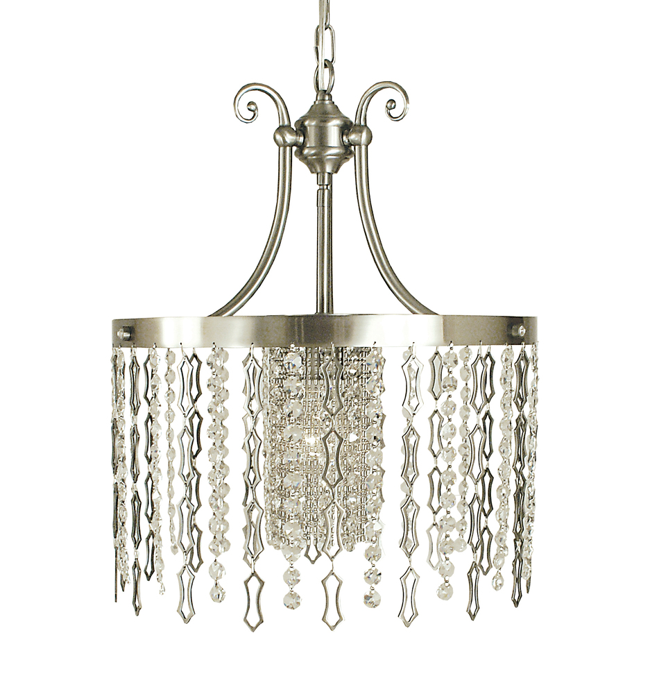 1-Light Mahogany Bronze Penelope Dining Chandelier