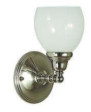 Framburg 2427 PS - 1-Light Polished Silver Sheraton Sconce