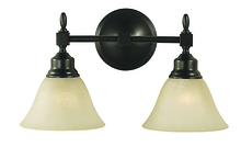 Framburg 2432 MB/AM - 2-Light Mahogany Bronze Taylor Sconce