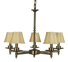 Framburg 2515 SBR - 5-Light Siena Bronze Sheraton Dining Chandelier