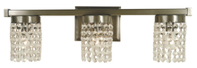 Framburg 4743 BN - 3-Light Brushed Nickel Gemini Sconce