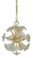 Framburg 4814 SP - 4-Light Satin Pewter Apogee  Mini Chandelier