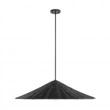 Savoy House Meridian M7042MBK - 1-Light Pendant in Matte Black