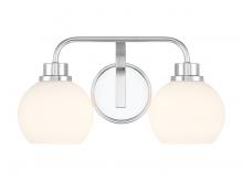 Savoy House Meridian M80080CH - 2-Light Bathroom Vanity Light in Chrome