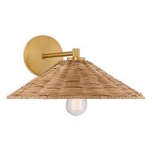 Savoy House Meridian M90106NB - 1-Light Wall Sconce in Natural Brass