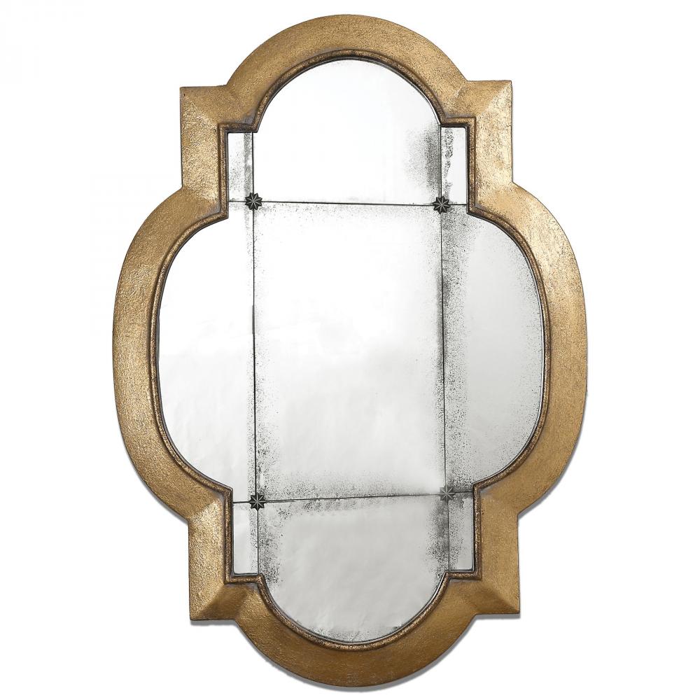 Uttermost Andorra Gold Leaf Mirror