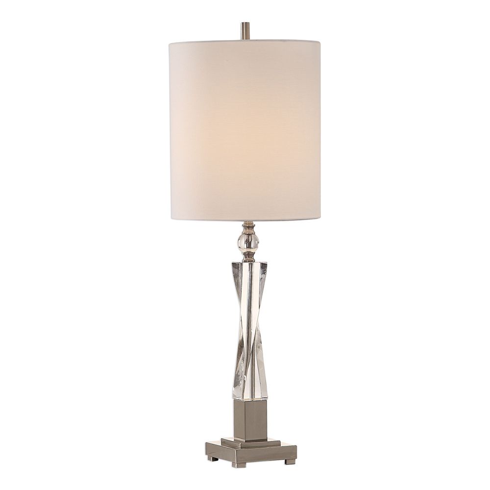 Uttermost Twyla Twisted Crystal Lamp