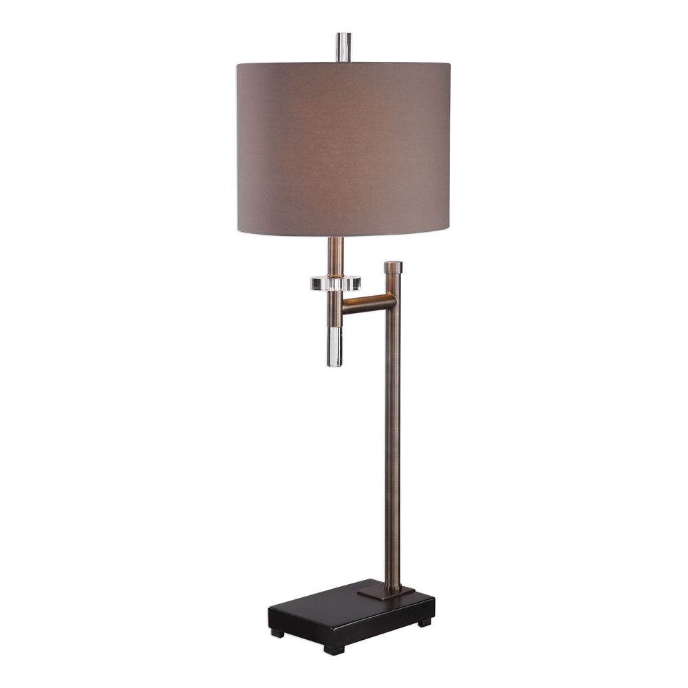 Uttermost Oletha Dark Bronze Buffet Lamp