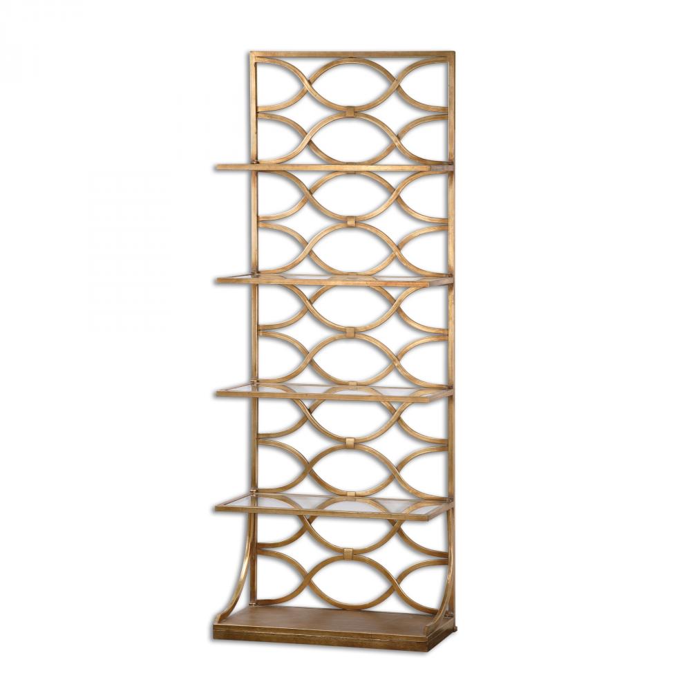 Uttermost Lashaya Gold Etagere