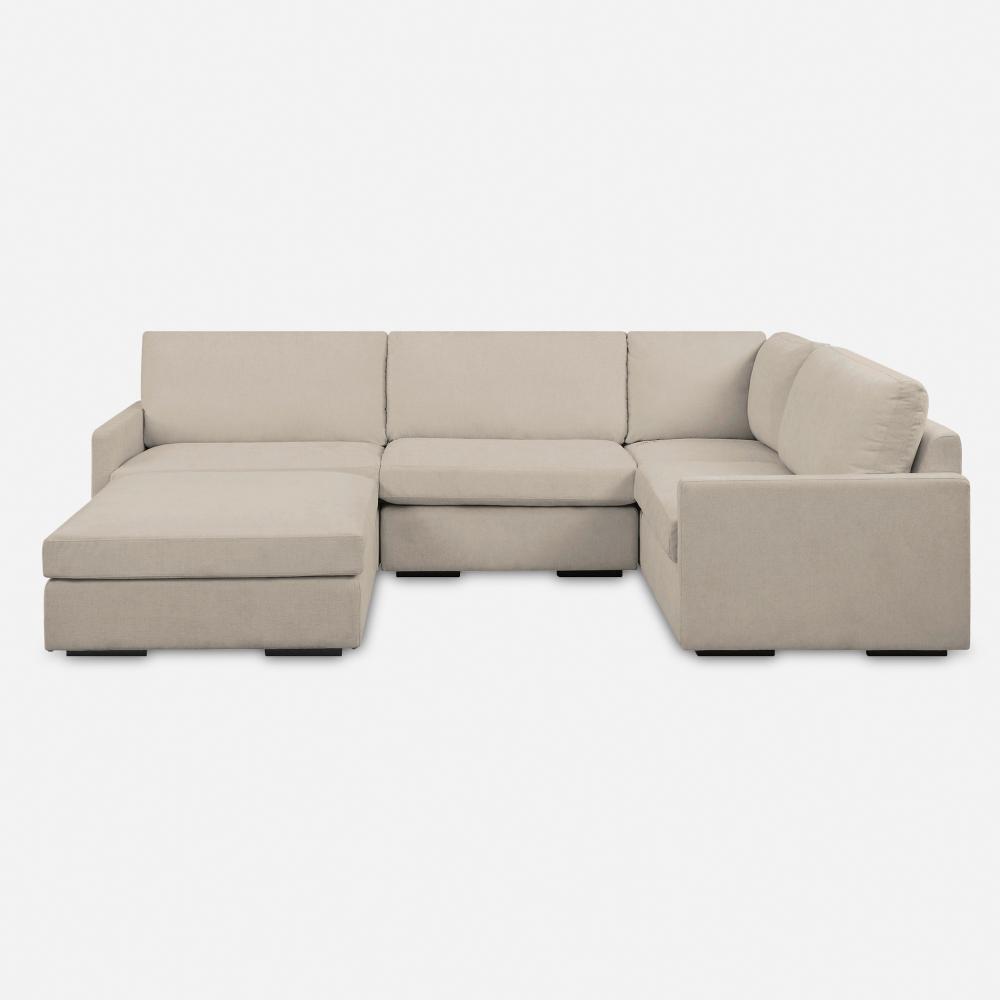 Refuge Armless Sand Sofa