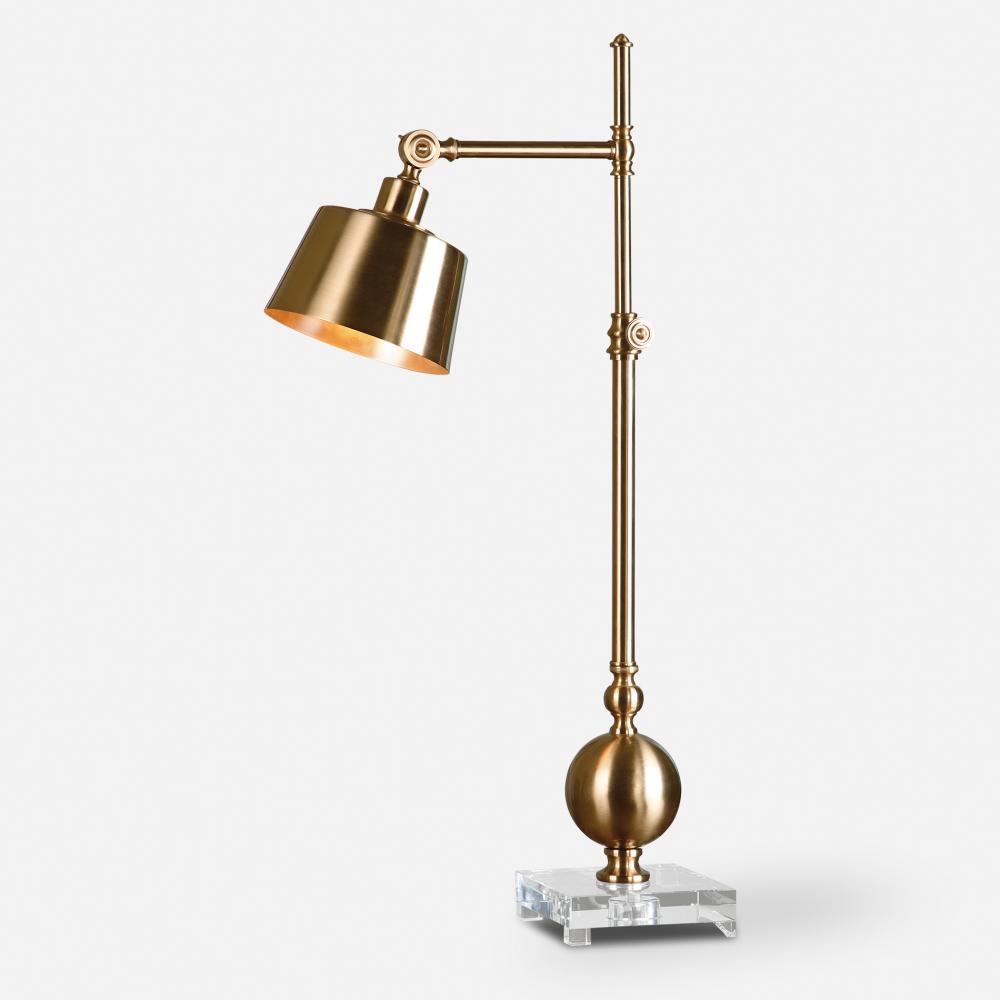 Uttermost Laton Brushed Brass Task Lamp