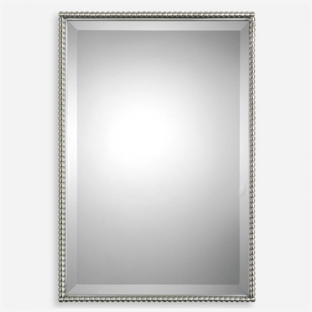 Uttermost Sherise Brushed Nickel Mirror