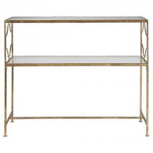 Uttermost 24539 - Uttermost Genell Gold Iron Console Table