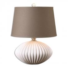 Uttermost 26660 - Uttermost Bariano Gloss White Table Lamp