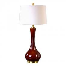 Uttermost 27149 - Uttermost Vernazza Rust Red Table Lamp