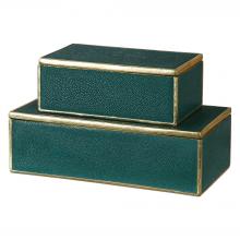 Uttermost 18723 - Karis Emerald Green Boxes S/2