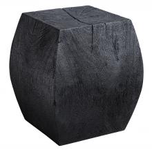 Uttermost 25296 - Grove Black Wooden Accent Stool