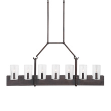 Uttermost 21318 - Uttermost Pinecroft, 7 Light Island Linear Pendant