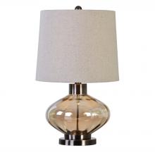 Uttermost 27185-1 - Uttermost Sava Amber Glass Lamp