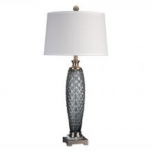 Uttermost 27272 - Uttermost Lonia Gray Glass Lamp