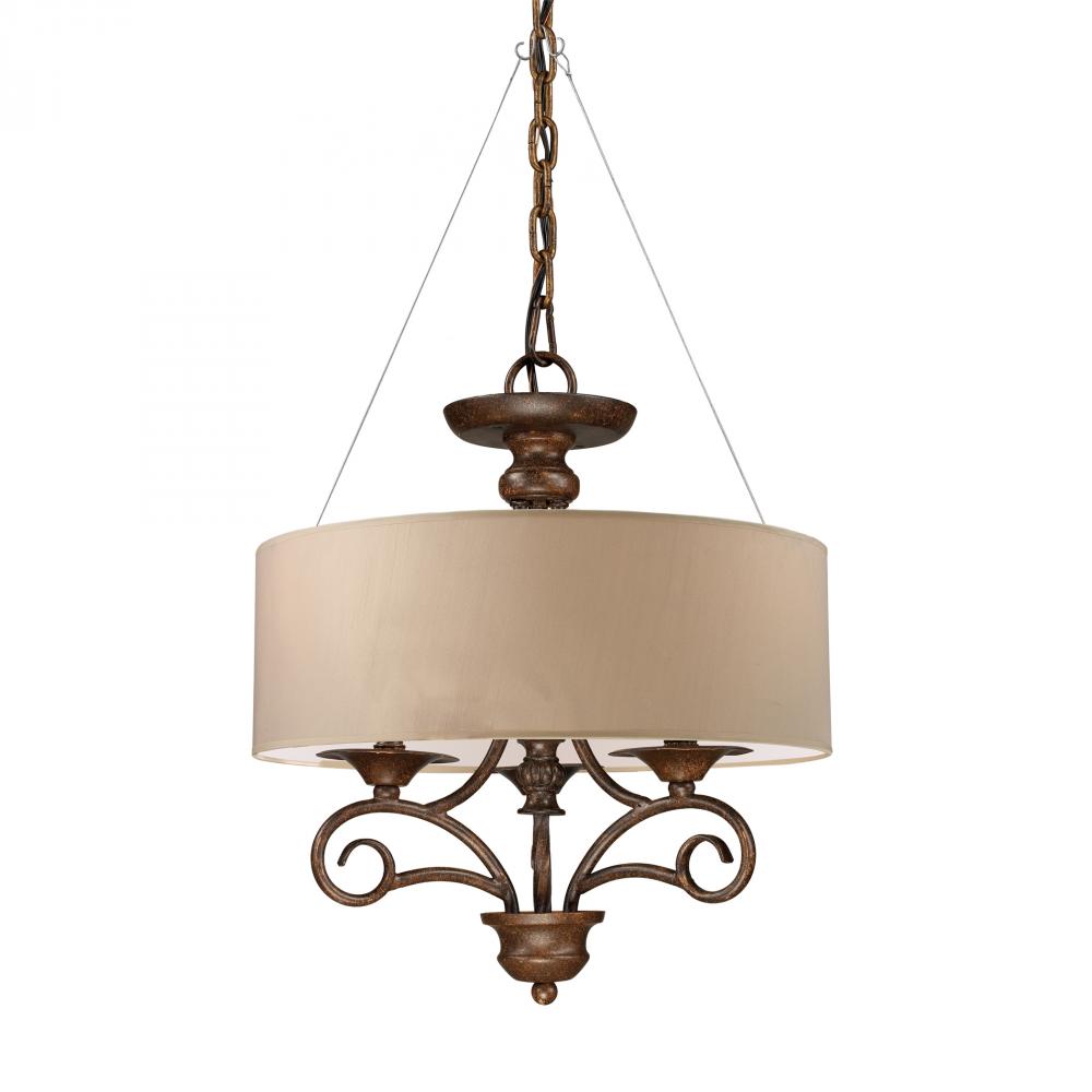 Retrofit Drum 20" Shade in Taupe