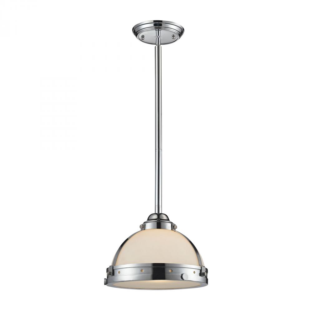 Braiden 1 Light Pendant In Polished Chrome