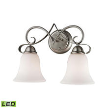 ELK Home 1002BB/20-LED - Thomas - Brighton 15'' Wide 2-Light Vanity Light - Brushed Nickel