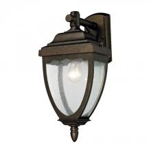 ELK Home 27010/1 - One Light Weathered Rust Wall Lantern