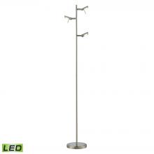 ELK Home 54015/3 - Reilly 3 Light Floor Lamp In Brushed Nickel And