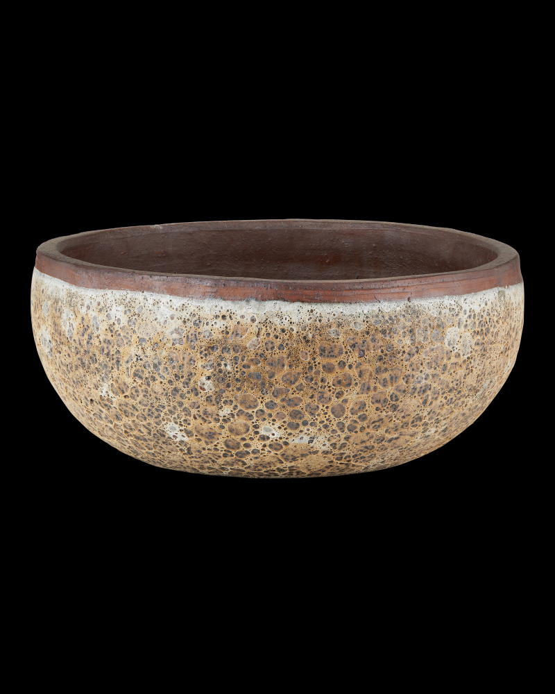 Lyra Beige Large Planter