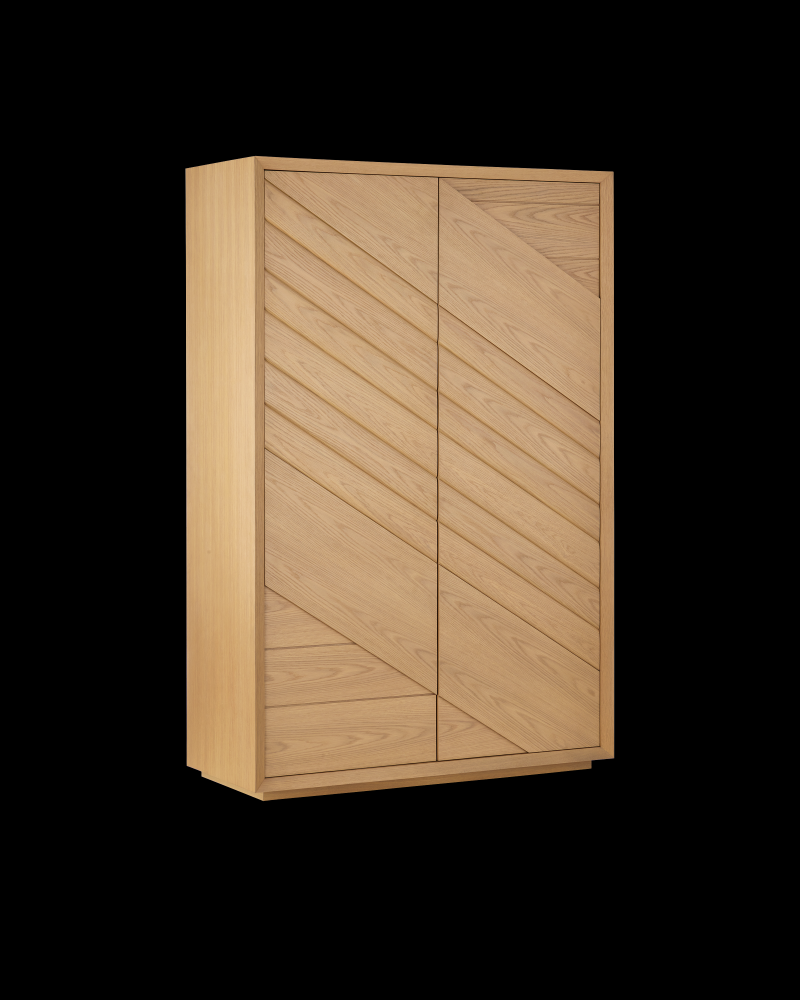 Margot Natural Oak Storage Cab