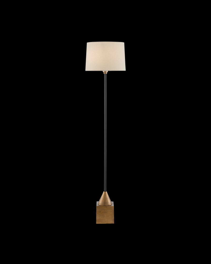 Keeler Brass Floor Lamp