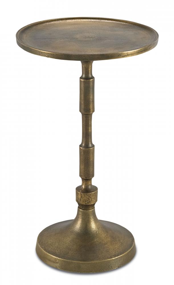 Pascal Brass Accent Table