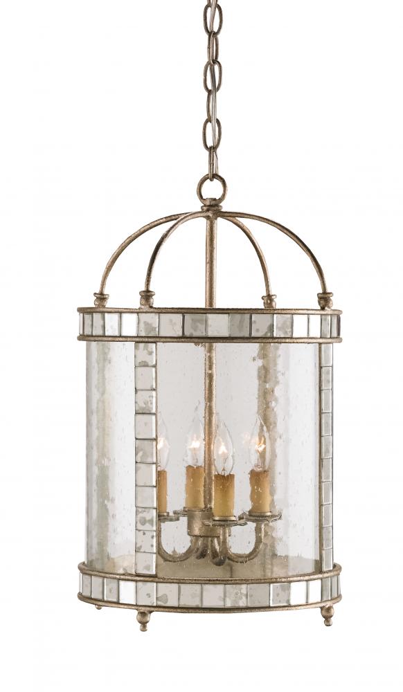 Corsica Small Silver Lantern