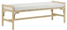 Currey 7000-1172 - Olisa Natural Bench, Rowann Pe