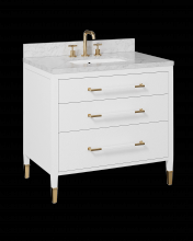 Currey 3800-0007 - Verona 36'' White Vanity with