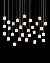 Currey 9000-0714 - Dove 30-Light Linear Multi-Drop Pendant