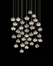 Currey 9000-0673 - Crystal Bud 36-Light Round Multi-Drop Pendant