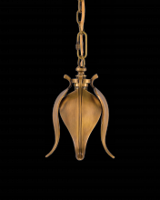 Currey 9000-0347 - Iota Brass Pendant