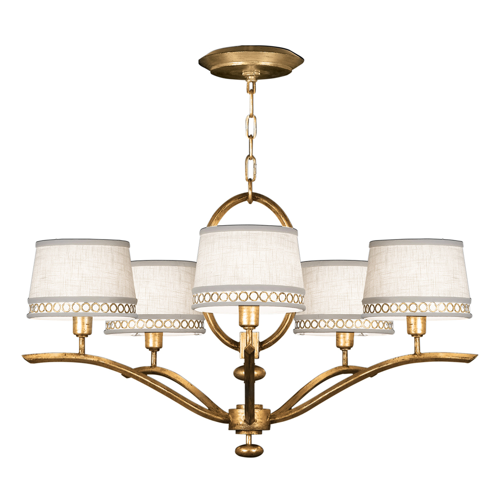 Allegretto 29"W Round Chandelier